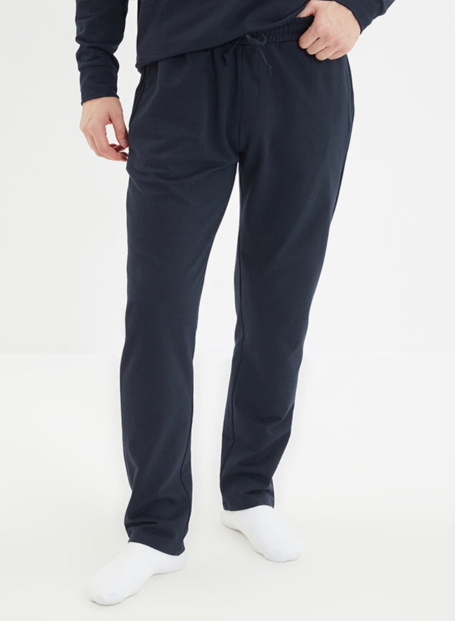 trendyol Navy Blue Men's Regular Fit Pants - Image 2