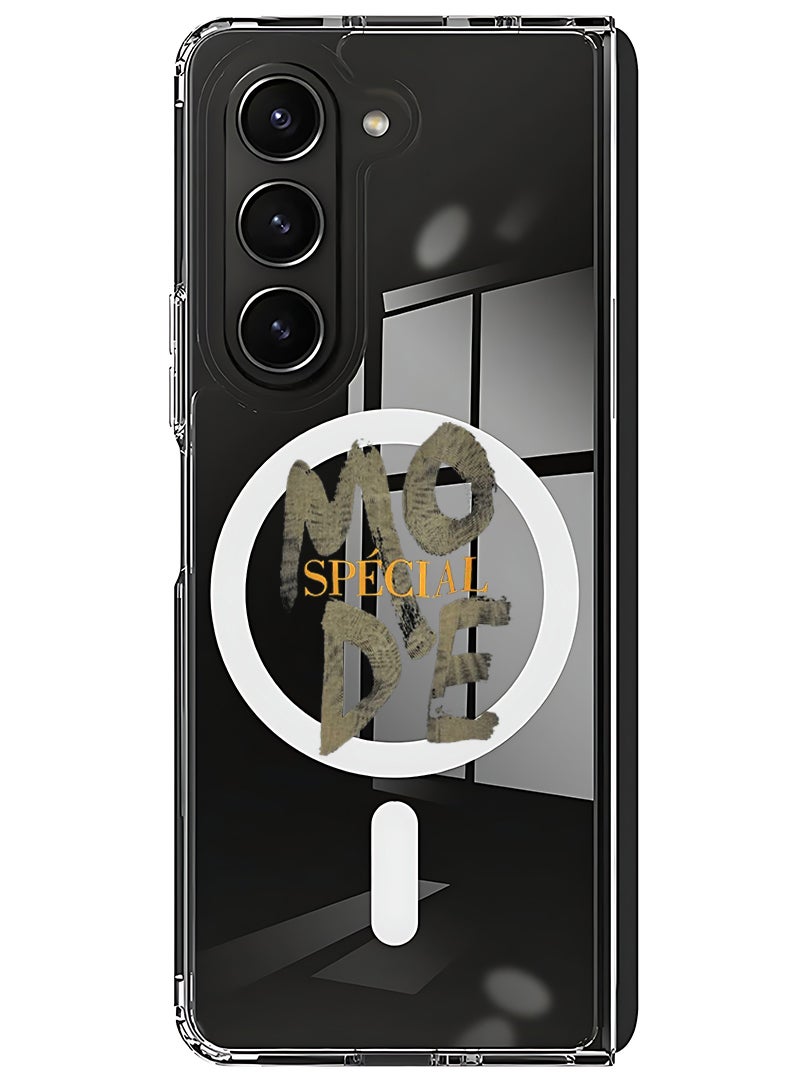 Theodor Magnetic Case for Samsung Galaxy Z Fold 6 Compatible with MagSafe Wireless Charging, Shockproof Phone Bumper Cover Mode special - Image 1