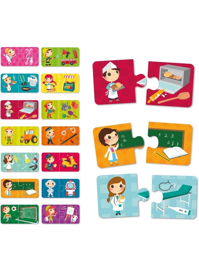 EUREKA KIDS Professions Educational Puzzle For Boys And Girls Toddler - Educational Game > Puzzles And Board Games > Puzzles - Image 1