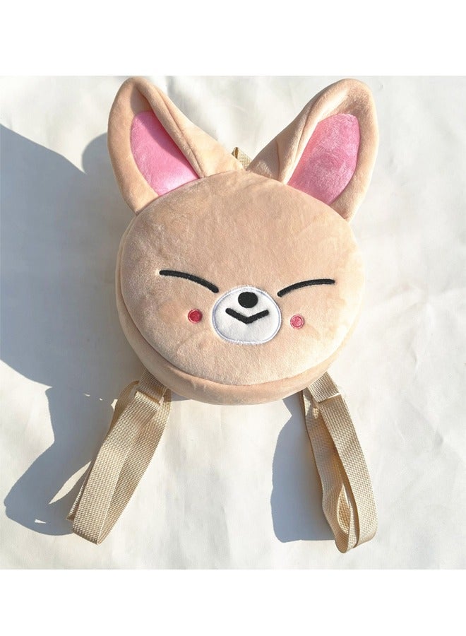 NIBEMINENT Straykids SKZOO Mini Cute Plush Backpack Schoolbag - Foxi.ny  - Image 1