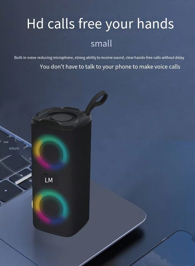 Wireless Bluetooth Speaker Bluetooth Party Speaker Portable Mini Speaker With Bluetooth Bluetooth Boombox Speaker Portable Bluetooth Speakers with Carry Handle Outdoor Wireless Speaker Wireless Pair