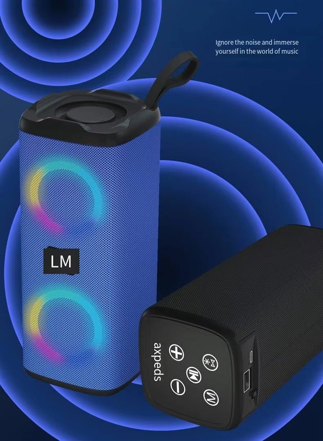 Wireless Bluetooth Speaker Bluetooth Party Speaker Portable Mini Speaker With Bluetooth Bluetooth Boombox Speaker Portable Bluetooth Speakers with Carry Handle Outdoor Wireless Speaker Wireless Pair