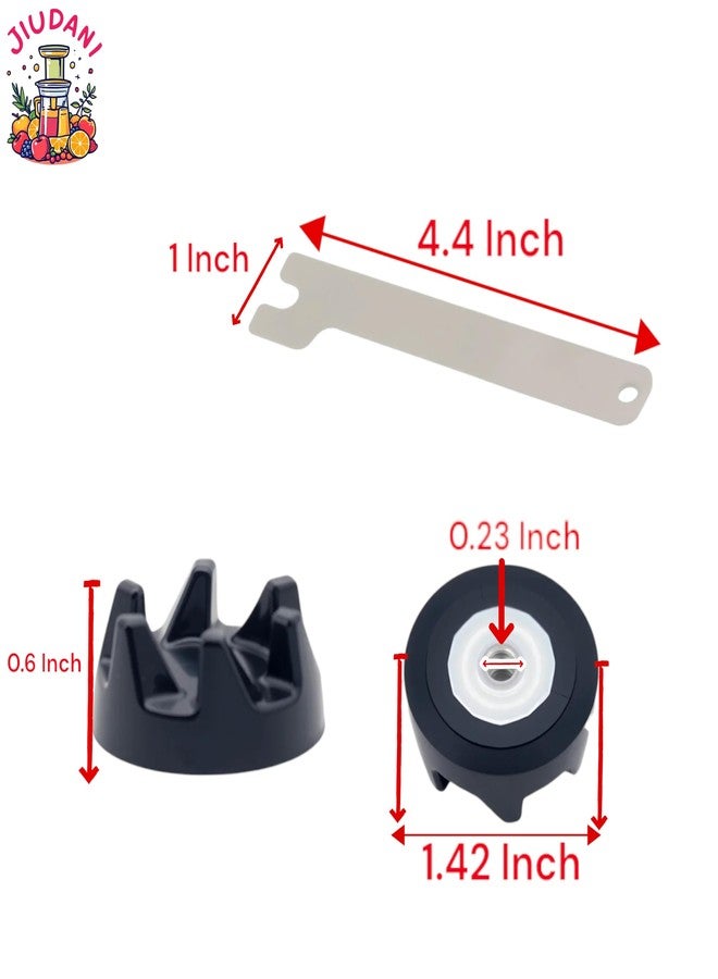 JIUDANI 9704230 Replacement Blender Coupler with Removal Tool Replacement for Blender KSB5 KSB3 Replaces WP9704230VP, WP9704230 - Image 2