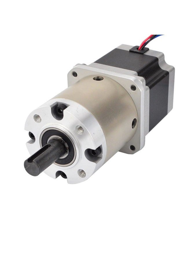 STEPPERONLINE 15:1 Planetary Gearbox Nema 23 Gear Stepper Motor Bipolar L=56mm for DIY CNC Robotics - Image 1
