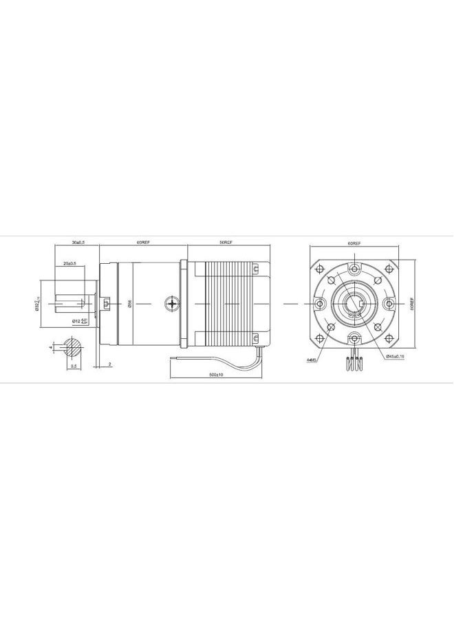STEPPERONLINE 15:1 Planetary Gearbox Nema 23 Gear Stepper Motor Bipolar L=56mm for DIY CNC Robotics - Image 3