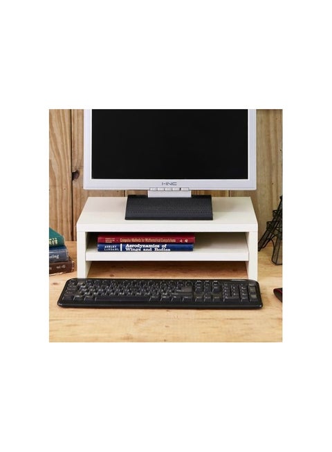 حامل شاشه كمبيوتر  ذكي وأنيق يساعدك على العمل بكفاءة والبقاء منظمًا.