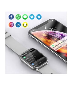 ColMi Smart Watch For Men Women  Full Screen Bluetooth Calling Heart Rate Sleep Monitor 100+ Sport Models  - Image 3