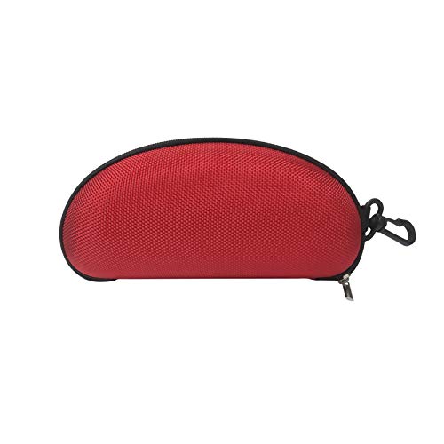 HSYMQ 3 Pack Sunglasses Case, Eyeglasses Case for Men and Women, Portable Zipper Protect Case with Clip, Fit for Safety Glasses Safety Goggles 3D Glasses and Reading Glasses - Image 3