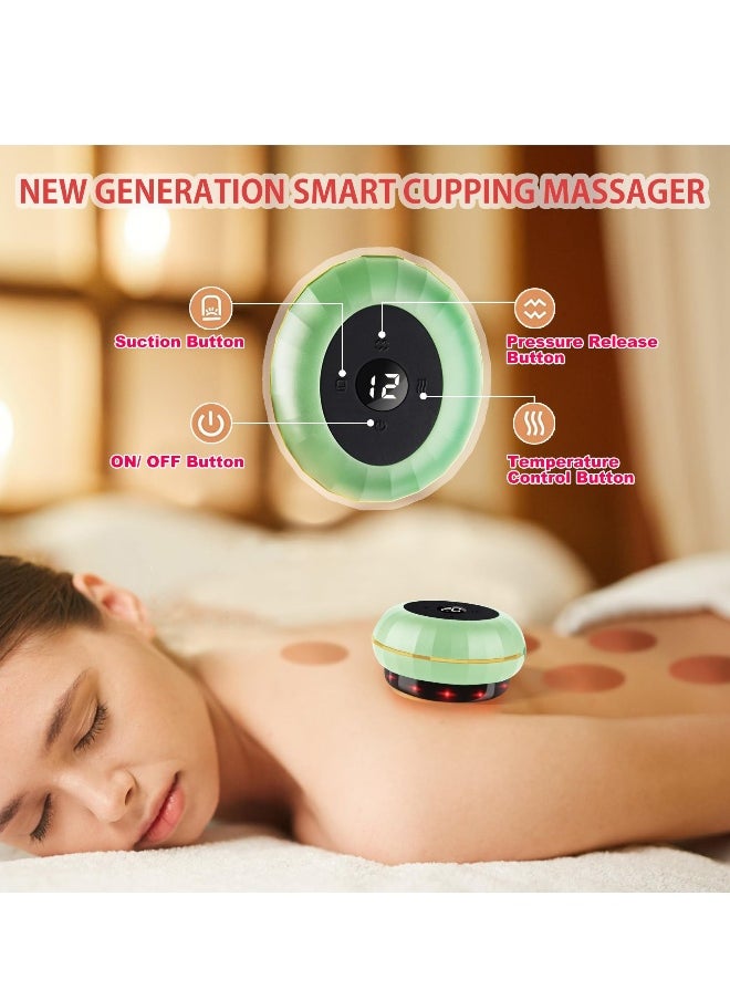 Generic Electric Cupping Therapy Massager Set with 12 Temperature Levels and Suction for Muscle Pain Relief and Cellulite Treatment  - Image 5