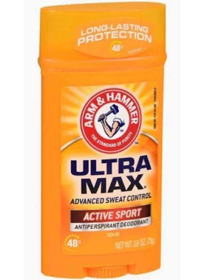 Arm & Hammer Arm Hammer Ultra Max Active Sport Deodorant 73gm