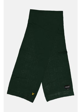Lyle & Scott Men Brand Logo Scarves 168 x 30 Cm, Green  - Image 1