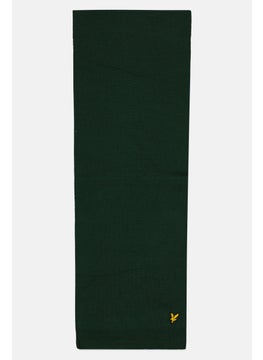 Lyle & Scott Men Brand Logo Scarves 168 x 30 Cm, Green  - Image 2