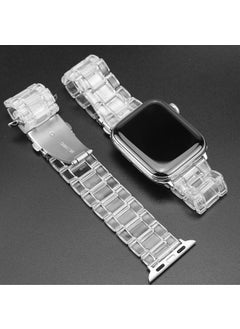 PSGT Apple Watch Series 8/7/6/se/4/3/2 Compatible (42 44 45 49 Mm) Stainless Steel Resin Band Hms 2024  - Image 1