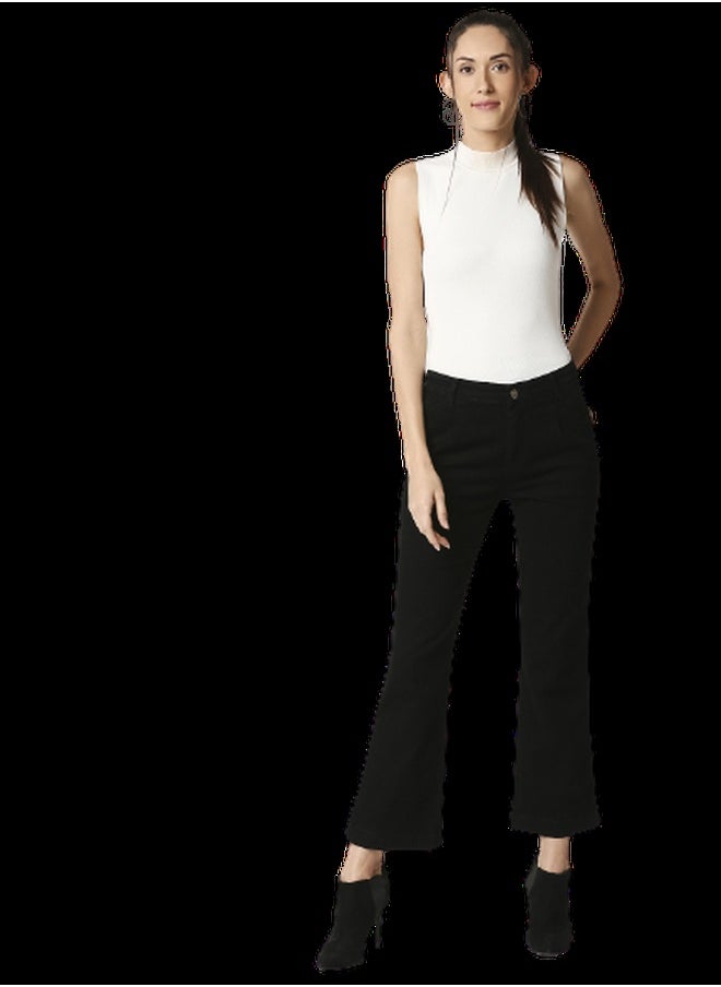 HIGH STAR Women Black Bootcut Stretchable Jeans  - Image 4