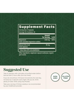 global healing center Oxy-Powder Oxygen Based Safe and Natural Colon Cleanser and Relief from Occasional Constipation (120 Capsules)  - Image 3