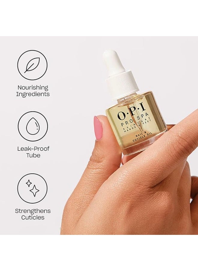 أو بي آي زيت OPI ProSpa للأظافر والجلد المحيط بها (0.29 أونصة / 8.6 مل)، تركيبة احترافية بزبدة كوبواسو ومستخلص الشاي الأبيض لترطيب وتقوية الأظافر - Image 2