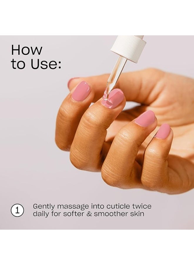 أو بي آي زيت OPI ProSpa للأظافر والجلد المحيط بها (0.29 أونصة / 8.6 مل)، تركيبة احترافية بزبدة كوبواسو ومستخلص الشاي الأبيض لترطيب وتقوية الأظافر - Image 4