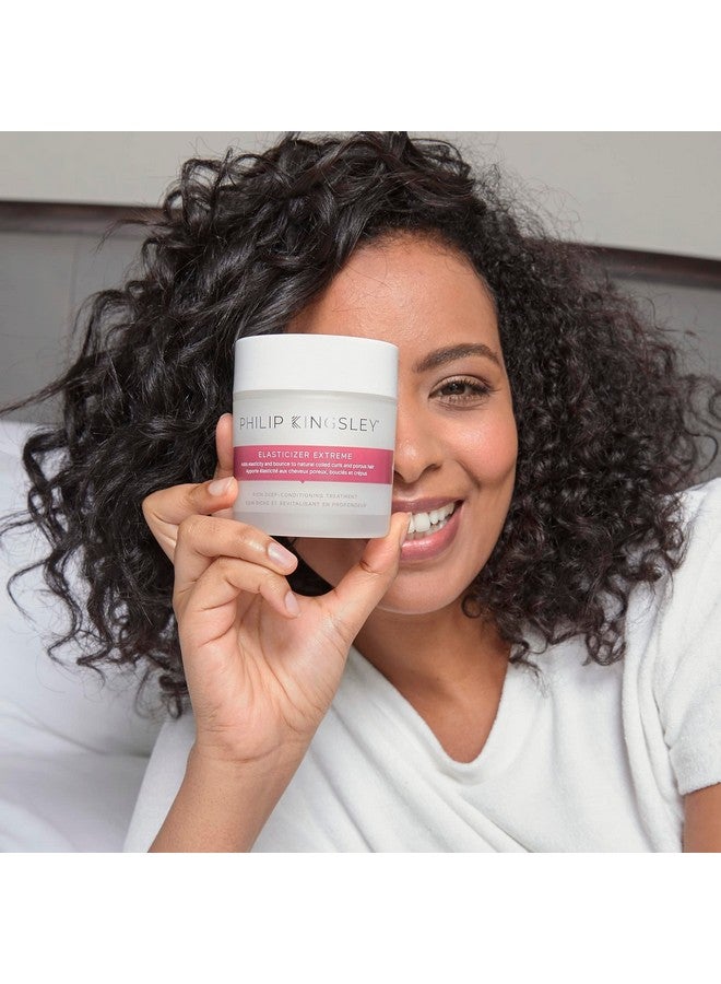 فيليب كينجزلي قناع PHILIP KINGSLEY Elasticizer Extreme Deep-Conditioning Hair Mask لإصلاح الشعر الجاف المجعد والشعر المعالج أو التالف بشكل مفرط، يعمل على ترطيب الشعر بعمق ويضيف إليه المرونة واللمعان، 2.5 أونصة - Image 5