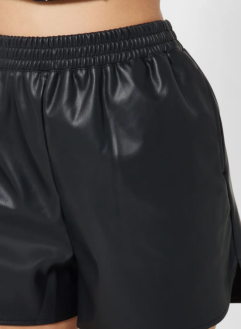TOPSHOP High Waist Mini Shorts