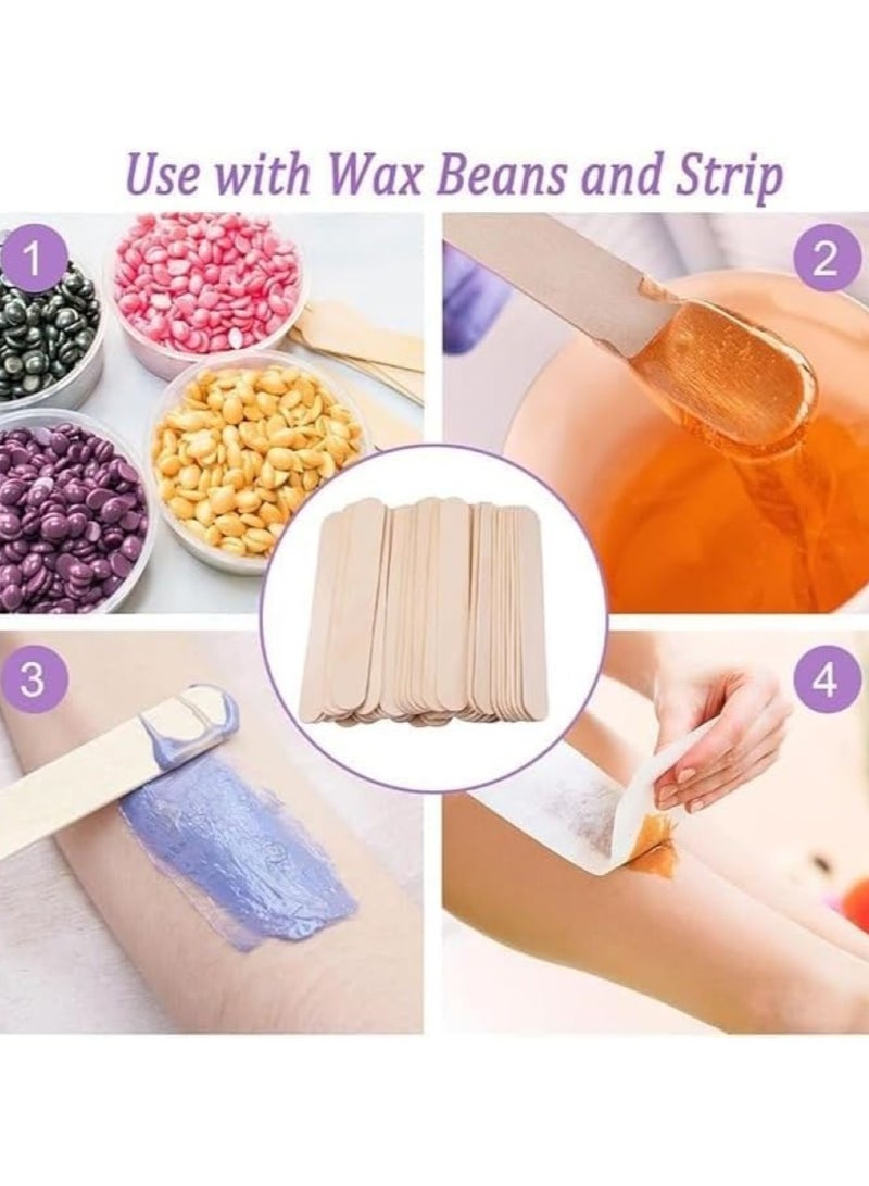 Generic 150pcs Heat Resistant Wooden Sticks Made of Natural and Eco-Friendly Material Specially for Wax Application  - Image 2