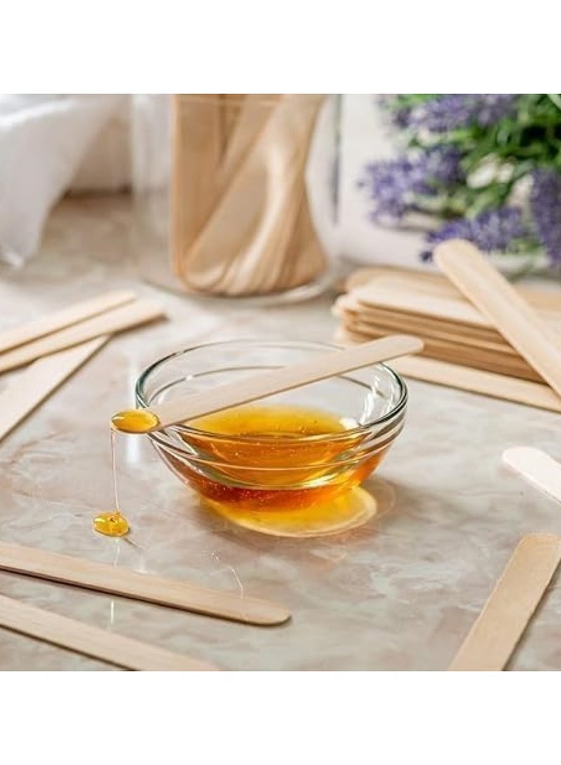 Generic 150pcs Heat Resistant Wooden Sticks Made of Natural and Eco-Friendly Material Specially for Wax Application  - Image 3