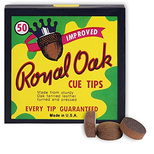 Tweeten Royal Oak Billiard Pool Cue Tips - 1 Box - 50 Tips - Choose Your Size (13 mm) - Image 3