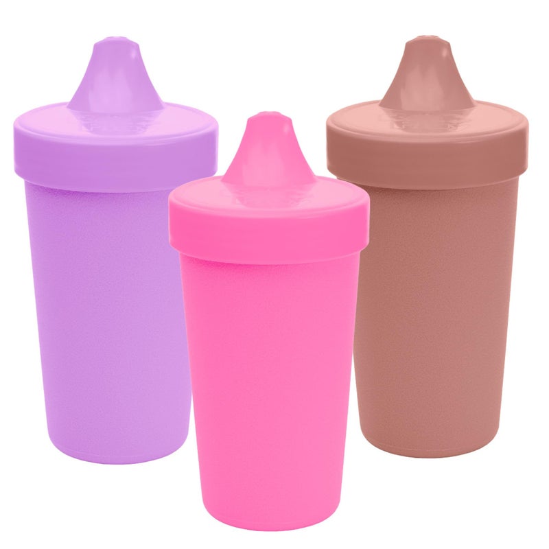 RePlay Sippy Cups for Toddlers 10 Oz Reusable Spill Proof Cups for Kids DishwasherMicrowave Safe Made in USA Set of 3313 x 625 Berry