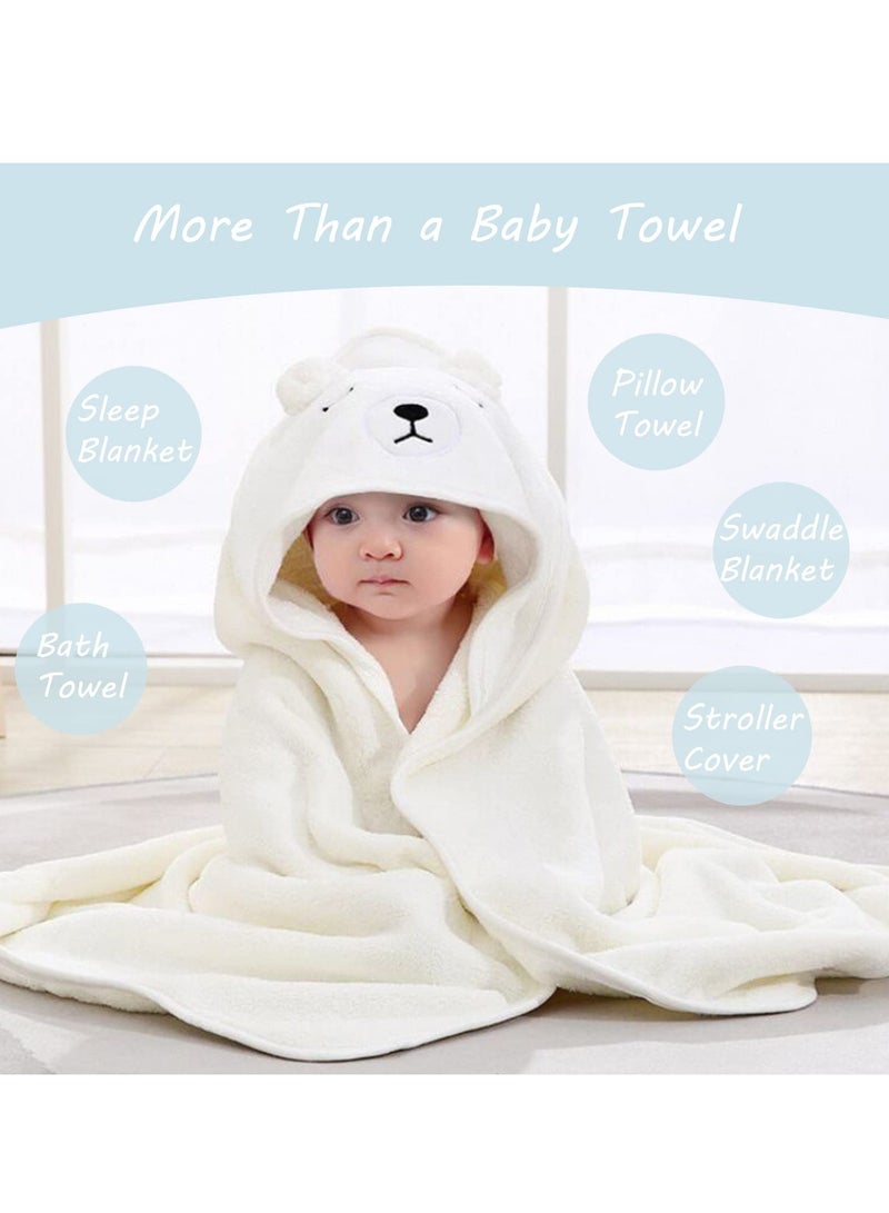 Hooded Baby Towel - Premium Soft Bath Towel for Bathtub for Babie, Newborn, Infant - Ultra Absorbent, Natural Baby Stuff Towel for Boy and Girl - Image 2