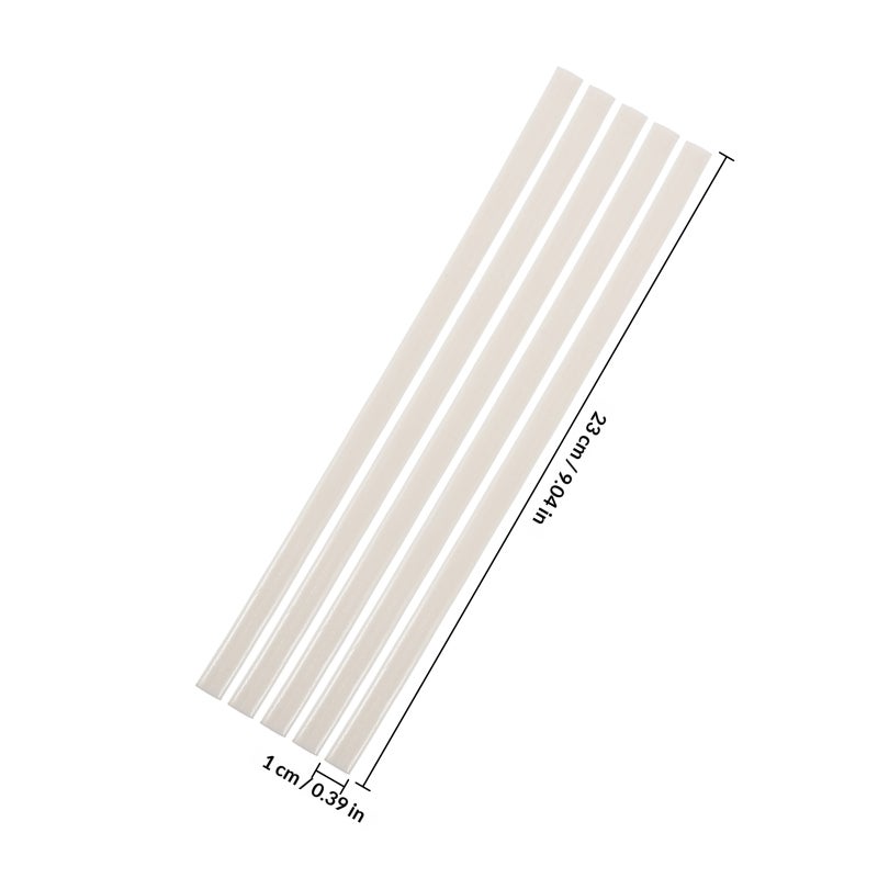 20Pcs Welding Rods Rods For Car Bumper Kayak Repair Kit Welding Kit Welding Supplies White 23 CM - Image 2