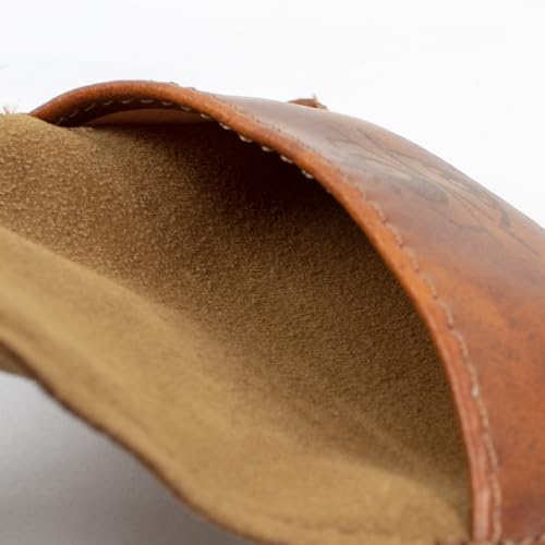 Scott Edward Billiard Chalk Holder Pouch Pool Cue PU Leather Chalk Holder with Clip, Portable Snooker Billiards Chalk Bag, Pool Accessories (Brown) - Image 4