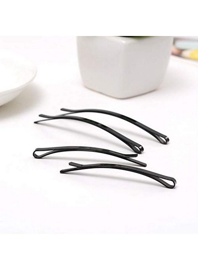Aysekone 24 Pieces Women Black Metal Hair Bobby Pins Grips Girl'S Hair Clip Hairstyle Barrette Hairpin Hairdressing Diy Hair Styling Tools (Large And Small) - Image 2