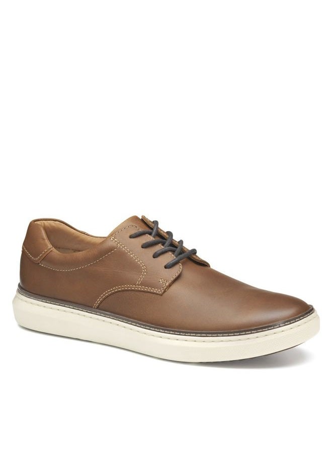 Johnston & Murphy Men's McGuffey 2 Plain Toe Lace Up Dress Casual Shoe, Tan Full Grain, 11 - Image 1