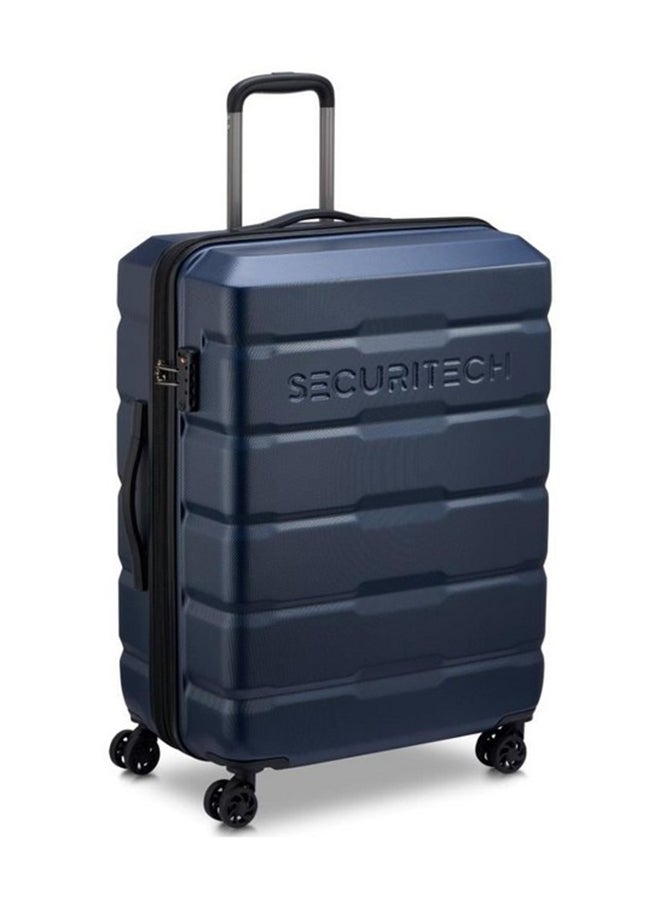 DELSEY Citadel Securitech Hardside Spinner Medium Luggage Trolley Navy 70 cm 4005819-02 - Image 4