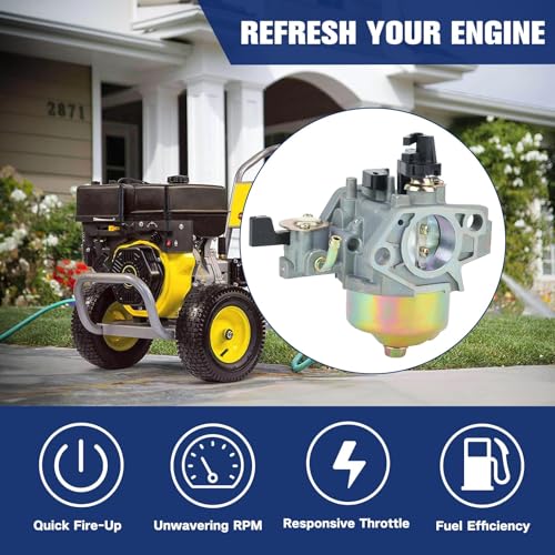 Powtol 545070601 PP4218A PR4218 Carburetor Fits Poulan Pro P3314 PP4218AVX P4018WT PP3516AVX P4018 P3416 PP4218 PPB4218 P3314WSA PPB3416 P4018WM PP4018 PP3816 Chainsaw Replace C1M-W26C - Image 4