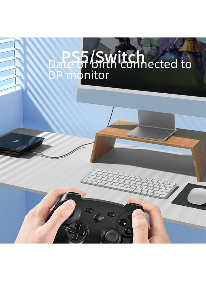 Master's Hdmi To Dp Line 4k60hz Video Converter Computer Connection Monitor Displayport Port Cs5801 - Image 3