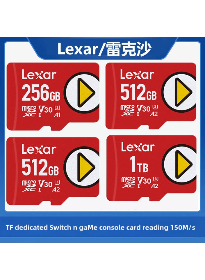Lexar Tf633x High-speed Car Recording Micro Sd Monitoring 128g Memory Card 32g 64g Digital Storage Card Computer/digital Storage-Color: 160 M/S-Capacity:1TB  - Image 1