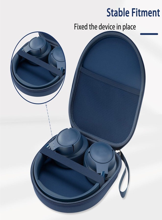 TYSORETY Case Compatible with Tune 520BT 510BT 720BT 770NC 670NC, Sony WH-CH720N WH-CH520 Noise Canceling Wireless Headphones, Portable Travel Headphone Case (Blue) - Image 4