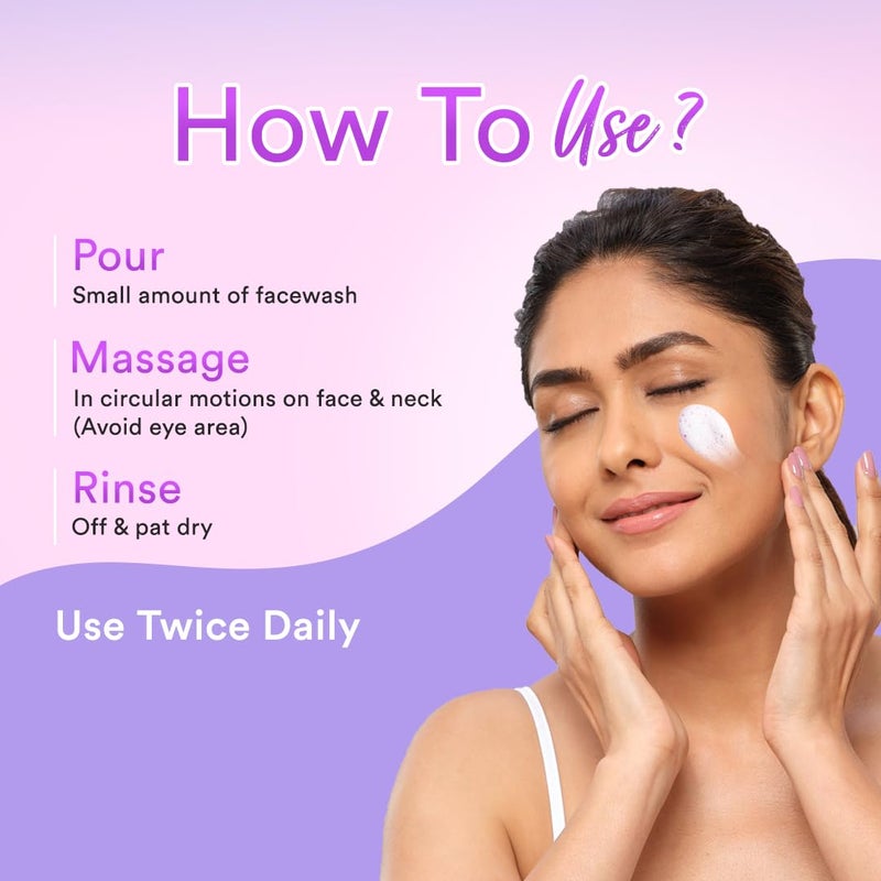 Lacto Calamine Face Wash with Kaolin Clay for Oily Skin, 100 ml (Pack of 2) - Image 5