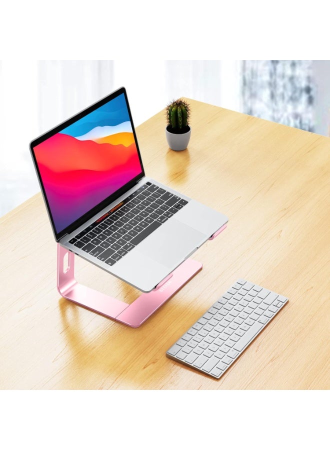 حامل كمبيوتر محمول، حامل كمبيوتر مريح، حامل كمبيوتر محمول متوافق مع جميع أجهزة الكمبيوتر المحمولة من 10 إلى 15.6 بوصة - Image 2