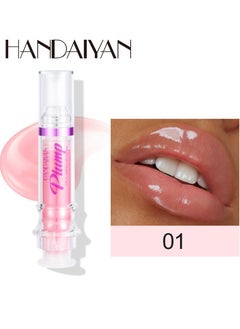 Lip Gloss- Lips Plumper Hyaluronic Acid, Moisturizing, Light High Shine, Non-Sticky,Soften And Condition,Crushed Diamonds, Nude Stain Lips Treatment ,Glow,Oil,Glaze,Balm,Glitter Lifter Glosses Tubes - pzsku/Z188E72B6281E34511036Z/45/_/1697264742/3abab68b-98f3-41bc-8a05-c7224a2cbaf3