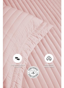 Judy Cotton Bedspread (Pique) Set Double Striped Daily Plain Plain Powder - pzsku/Z188E73429B95DB3FC183Z/45/_/1740652454/5be2f901-2c34-45e3-a7de-542bfe380e35