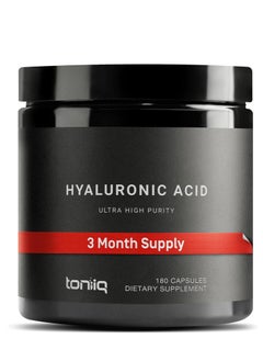 Toniiq Hyaluronic Acid 180 Capsules  - Image 1