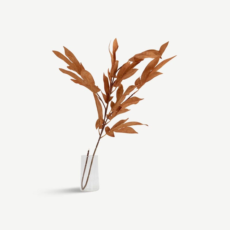OC HOME غصن أوراق القيقب - برتقالي