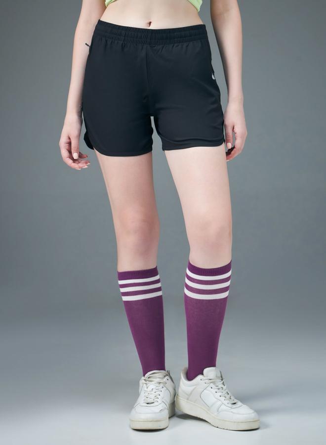 تكنوسبورت شورت تكنوسبورت مطاطي بخصر متوسط - Image 1