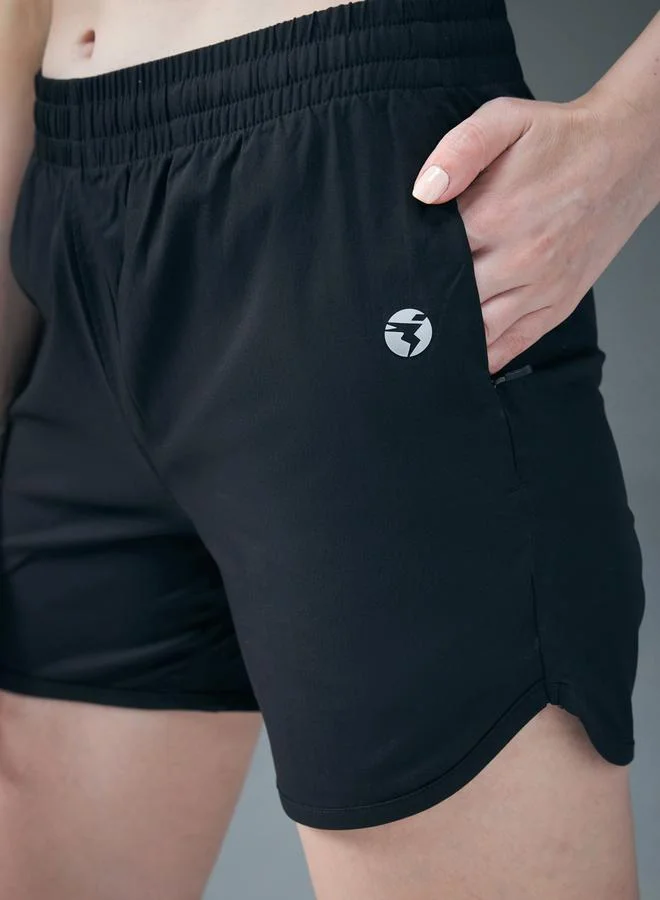 تكنوسبورت Technosport Mid Rise Stretch Shorts