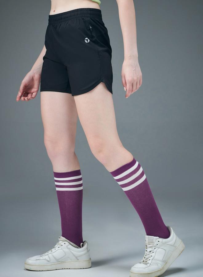 تكنوسبورت شورت تكنوسبورت مطاطي بخصر متوسط - Image 3