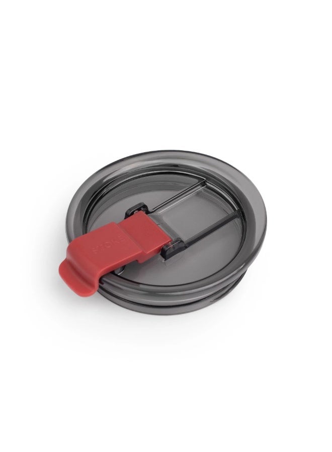 STTOKE Upgraded Tritan Coloured Leakproof Lid 2.0 for Insulated Cup | Accessories | Compatible 12oz / 16oz(Crystal Red) - Image 1