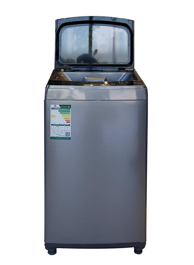 FISHER Automatic Washing Machine - Top Load - 8 kg - Silver - FAWMT-M80G - Image 2