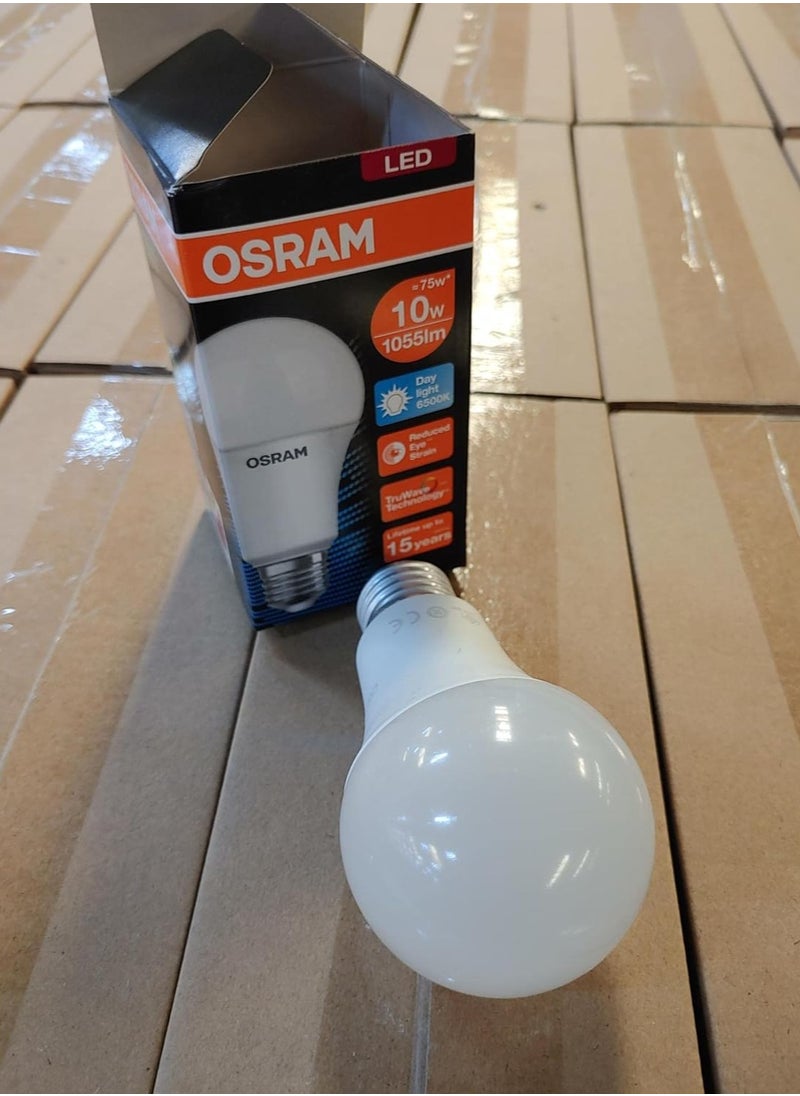 أوسرام مصباح LED من OSRAM CLS A 75 بقدرة 10 وات نهاري، برغي مصقول، O-LED-CLSA-10W-DL-FS  - Image 4