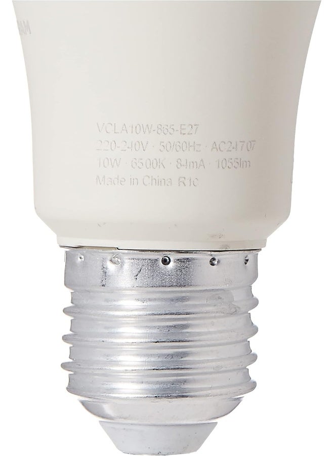Osram Led Value Classic A | Frosted (Replace 75W) 10W, Screw Base E27, Day Light/6500K - 1055 Lm - Image 2